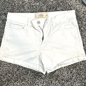 Hollister white Short Short 7 28